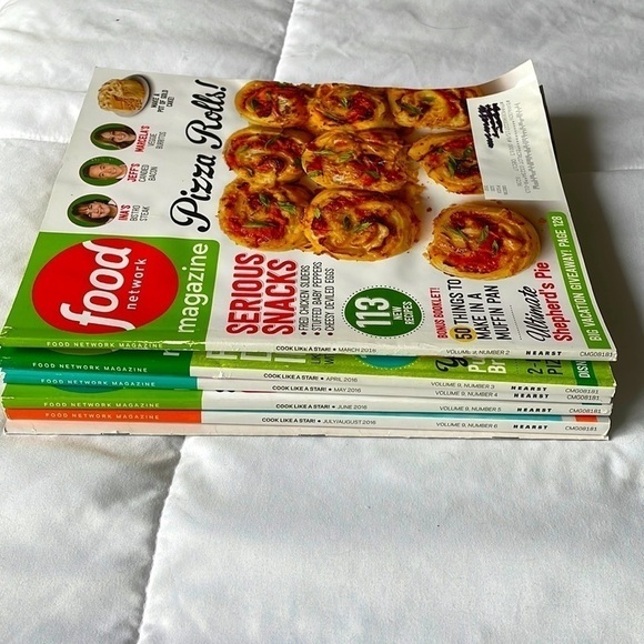 5 food network magazines + summer party food extra - Picture 2 of 4